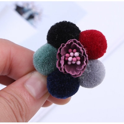 Fashion 3 Layers Elastic Hair Bands Flower Hair Rubber Ties